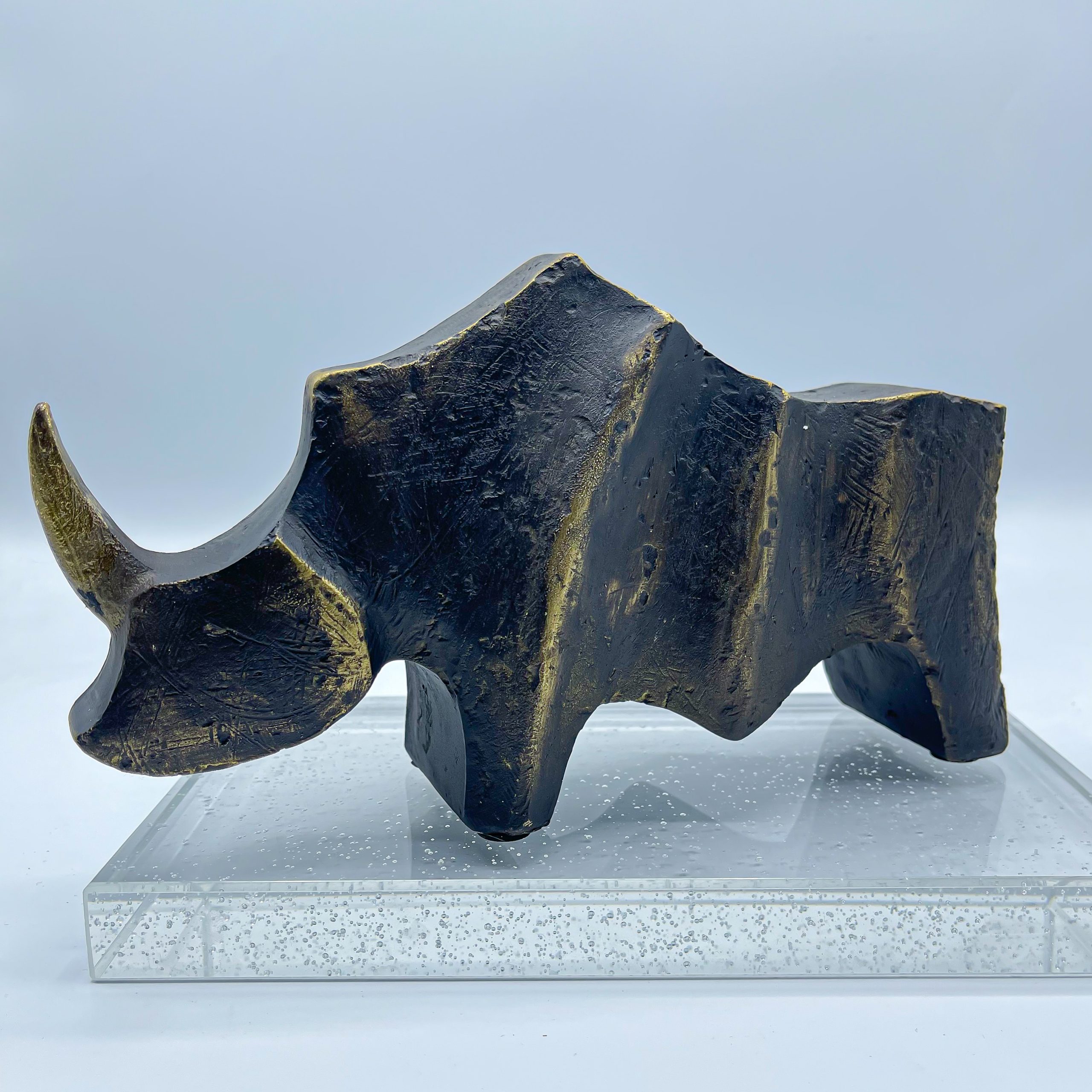 Golden Horned Rhino B